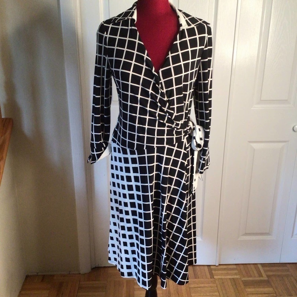 Jones New‎ York Wrap dress sz 10 *Gorgeous*